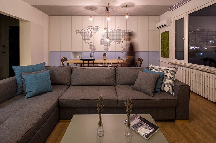 Levent Apartment in Istanbul by COA Mimarlık