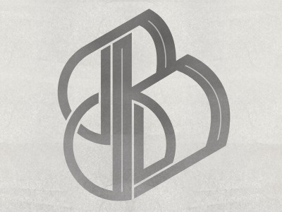 Dribbble - Typographic Experiment - B by Queen City Studio #identity #experiment #typography