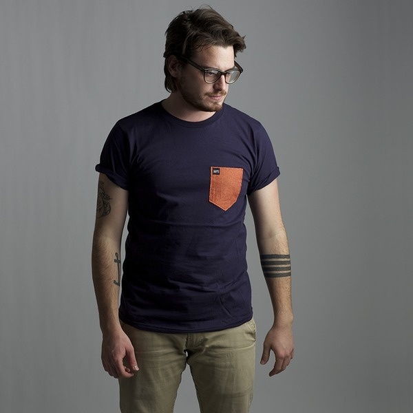 Polka Pocket | Bare & Hatchet #ink #apparel #photo #stripes #design #shirt #pocket #tattoo #tee #anchor #polka