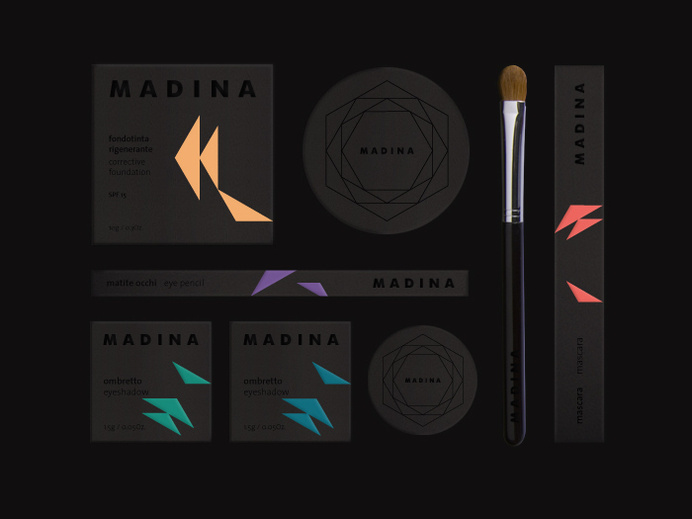 Madina - Aline de Carvalho • Graphic Design #beauty #packaging #cosmetics