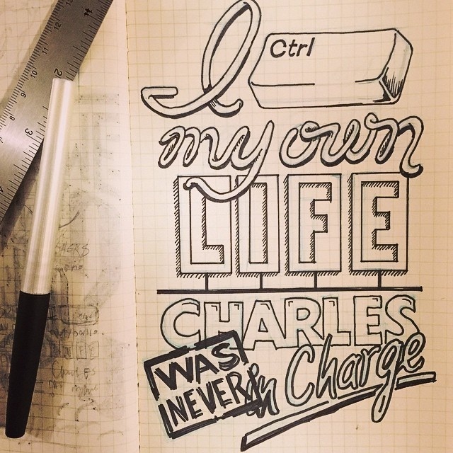 Final& Kid cudi& #TakeCharge #sketch #type #RandomLyrics #doodle #hiphop