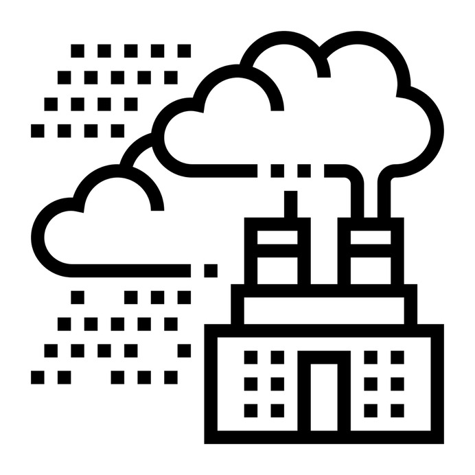See more icon inspiration related to smoke, co2, carbon, dioxide, ecology and environment, carbon dioxide, pollution, contamination, industry, factory and education on Flaticon.