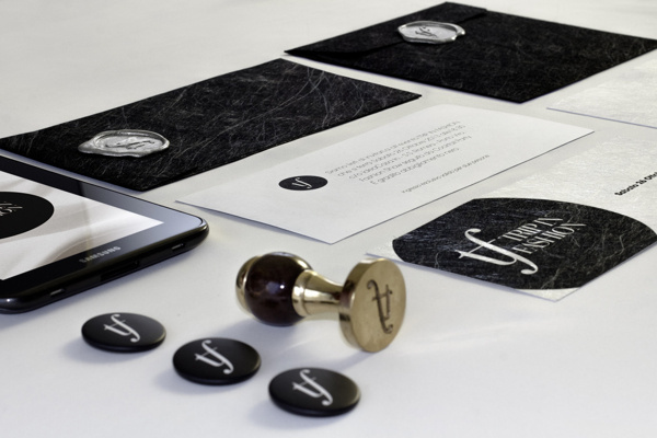 Trip in Fashion - Fashion Show - Event Identity on Behance by Concreate Studio. #white #branding #event #silver #print #design #black #sealing #identity #show #and #fashion #wax