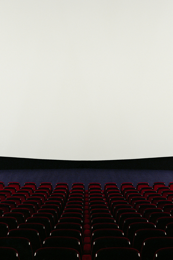Source: skeletonsociety #movie #theater #red #seats #row #screen #purple #navy #velvet