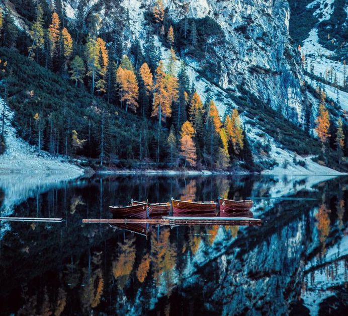 Magnificent Landscape Reflections by Davide Anzimanni