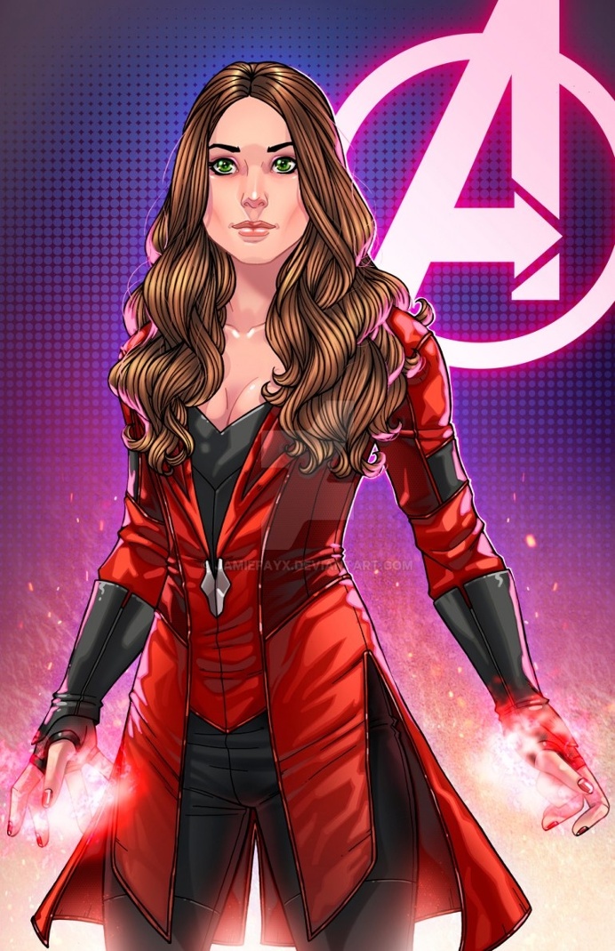The Scarlet Witch by JamieFayX