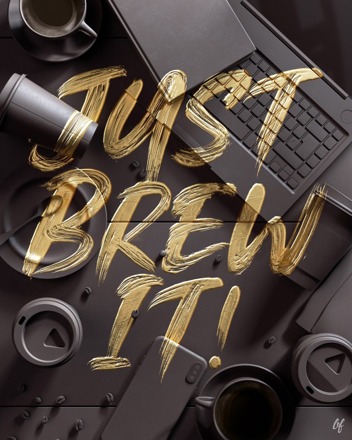 Just Brew It! / Various Typography 2021