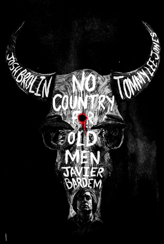 No Country for Old Men Alternative Film Poster