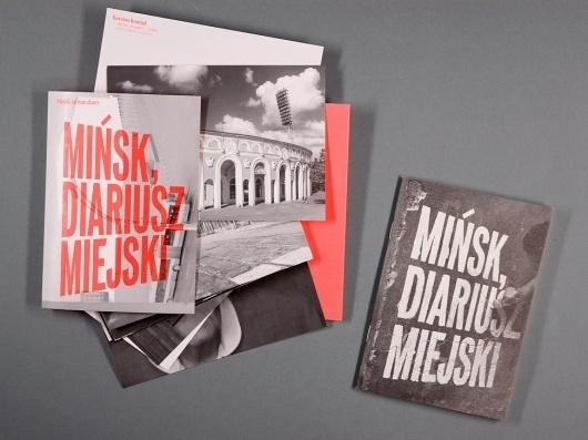 NODE Berlin Oslo — Minsk Urban Diary #node #design #book #type #editorial