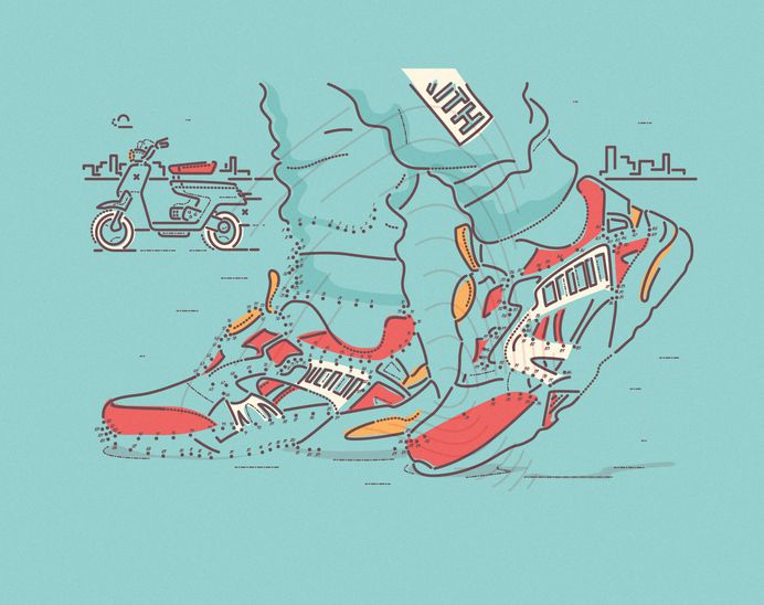 JOINING THE DOTS OF SNEAKER CULTURE on Behance