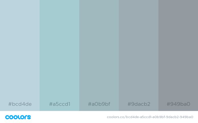 Color Pallet- Muted Tones #1