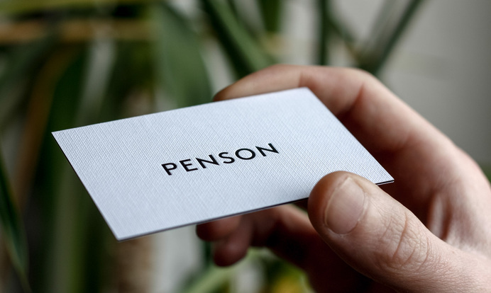 Penson Group Brand Identity designed by She Was Only #only #group #penson #brand #identity #was #she