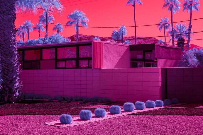 Infra Realism: Hypercolour Photos of California by Kate Ballis