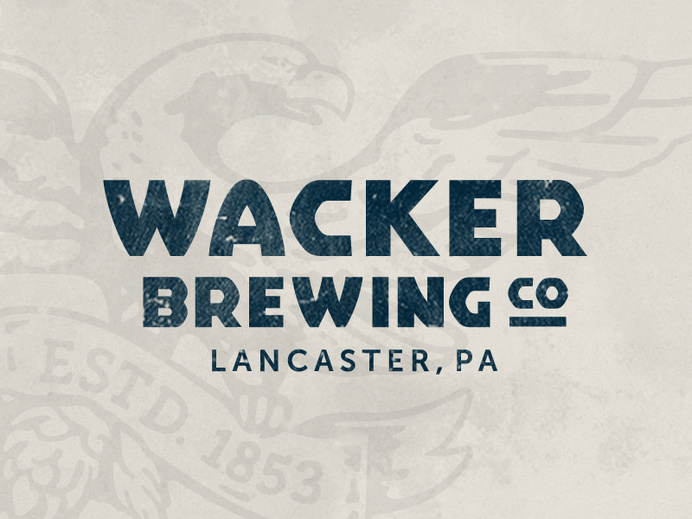 Wacker Brewing Co Logo Alternative #logo #brand #design #identity