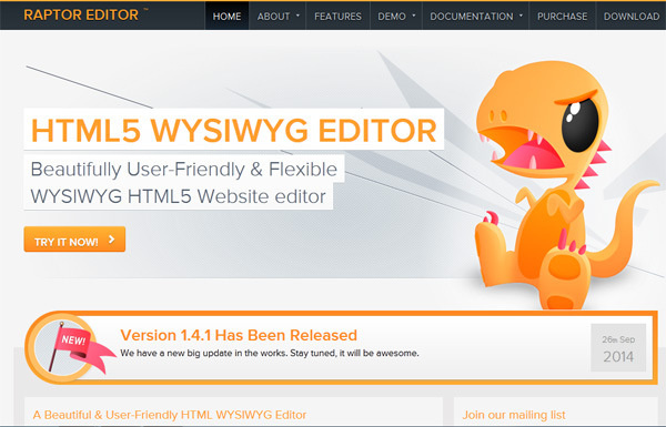 HTML5 Text Editor