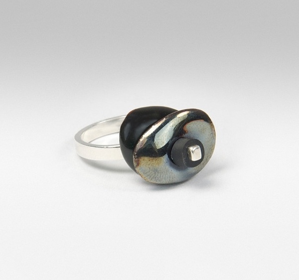 Modjool - Contemporary Modular Jewellery — Build Ring #black #jewellery