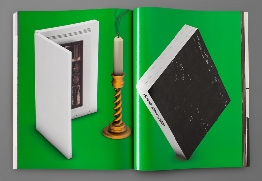 manystuff.org — Graphic Design daily selection » Blog Archive » Most Beautiful Swiss Books "The Future Issue" 2009 – 3-D Renderings #spread #swiss #book