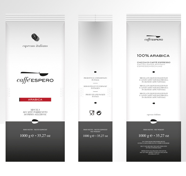 Caffè Espero on Behance #caff #logotype #branding #packaging #corporate #brand #identity #coffee #pack