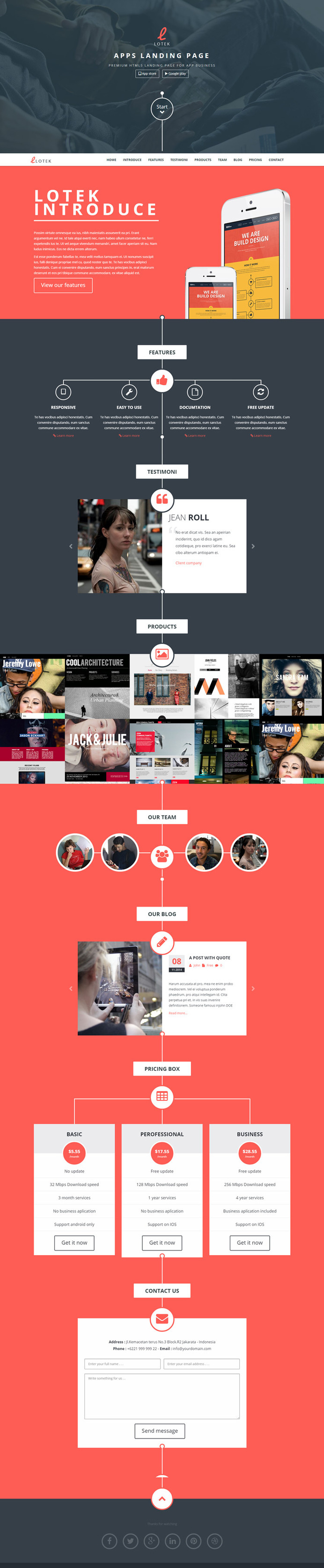 landing page, marketing, website, layout, concept red #marketing #page #red #website #concept #layout #landing