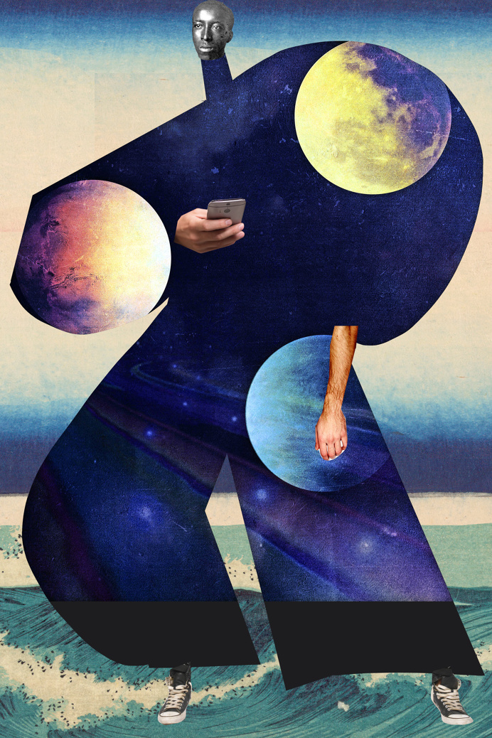 johanna goodman imaginary beings collage