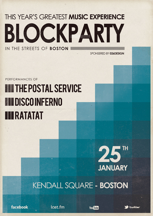 Tumblr #block #print #poster #party