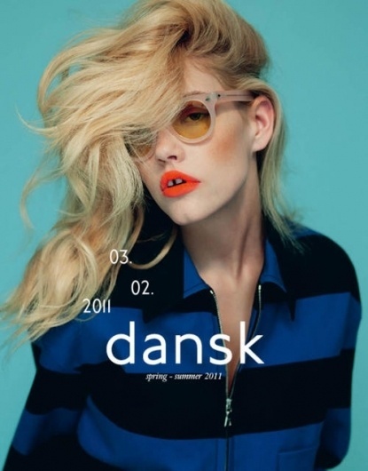MatterPrinted › Curated covers of Printed Matter • DANSK Magazine S/S 2011 #fashion #dansk #magazine