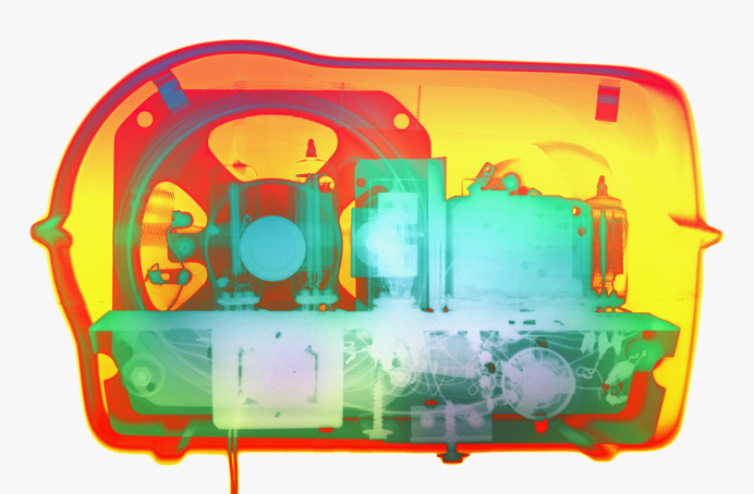 Vivid X-Rays Reveal the Guts of Robots and Radios