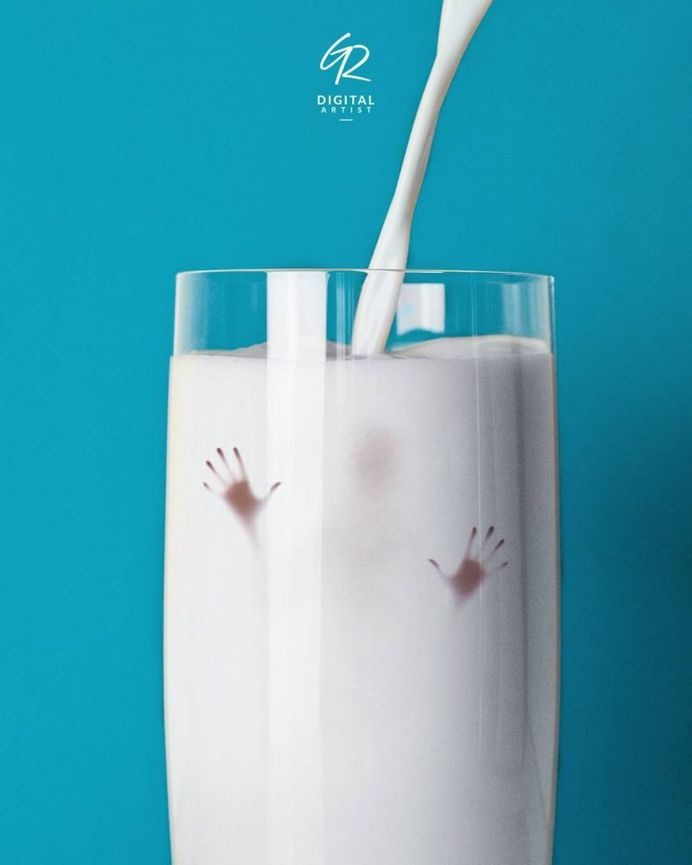 Dreamlike and Playful Photo Manipulations by Guillaume Robbe