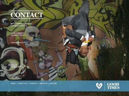 GOOD TIMES - CONTACT #fashion