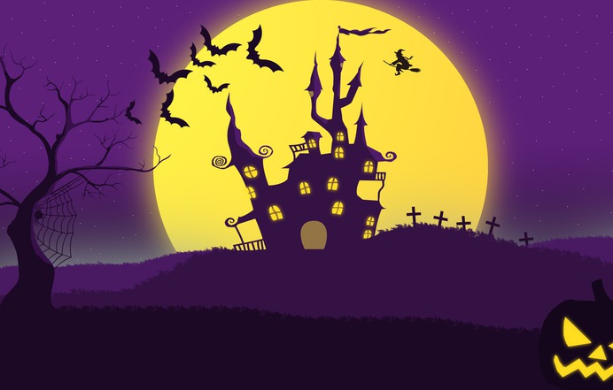 beginner easy halloween paintings & paint by numbers #painting