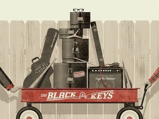 The Black Keys Poster by DKNG Studios #black #poster #keys