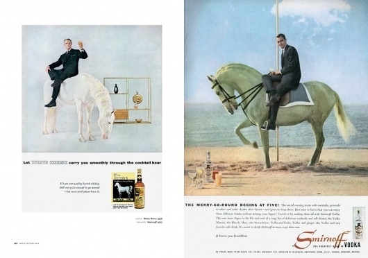 Mid-Century Ads: Advertising from the Mad Men Era. TASCHEN Books #ads #horse #familiar #men #vintage #mad