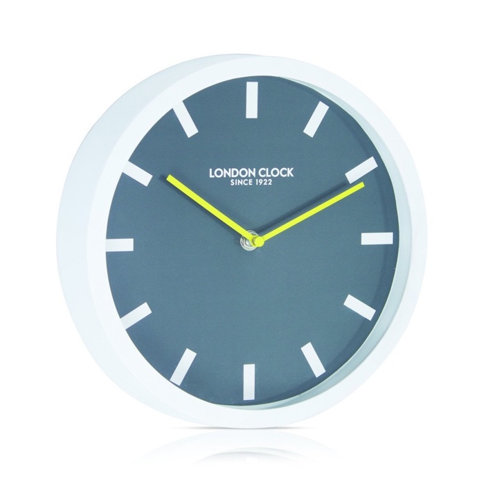 London Clock Company 'POP' Wall Clock White, 25cm x 4cm