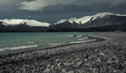 Blue_Lake | Flickr - Photo Sharing! #mountains #snow #landscapes