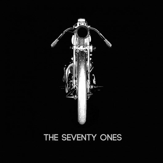 Apetree on the Behance Network #cover #type #blackwhite #bike