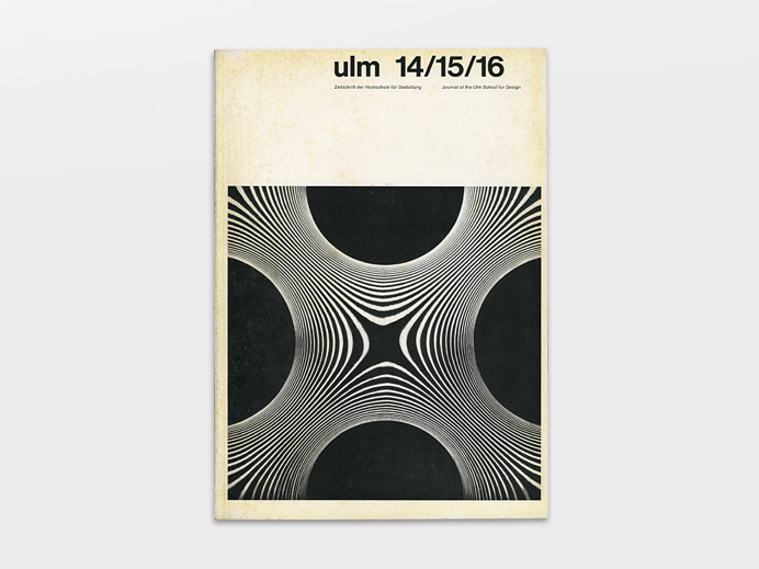 ulm 14/15/16 Journal of the Ulm School for Design, December 1965 via www.thisisdisplay.org