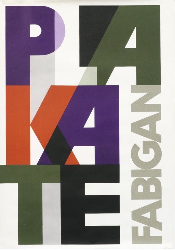 Hans Fabigan — Plakate Fabigan (1955) #type