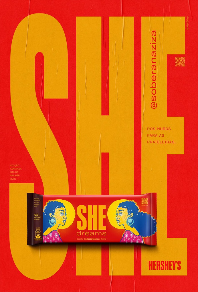 HERSHEYS Women's Day Special | Graffiti