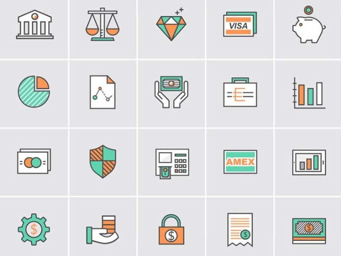 Banking Icon Set