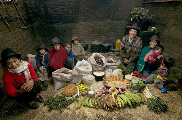 What The World Eats by Peter Menzel