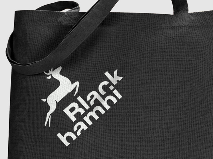 #totebag #black #bambi #identity
