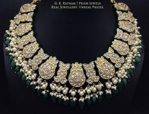 Necklace Set - gold diamond polki kundan meena jadau jewellery