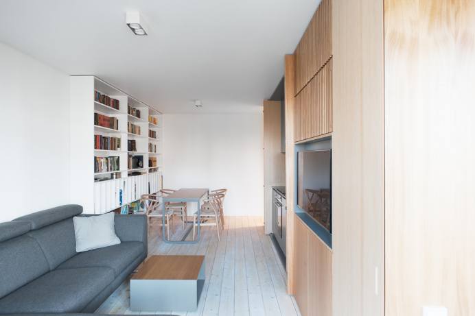 Wood Box Apartment