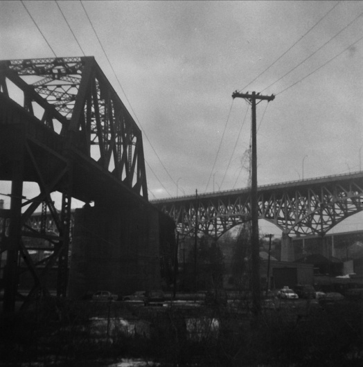 All sizes | Untitled | Flickr - Photo Sharing! #white #modified #black #photography #film #bridge #cleveland