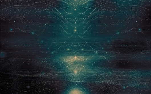 COMPLEXITY GRAPHICS on the Behance Network #lines #geometry #graph #blue #dot