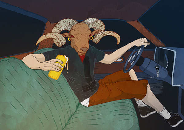 Illustrations 2012 - 2014 on Behance #illustration