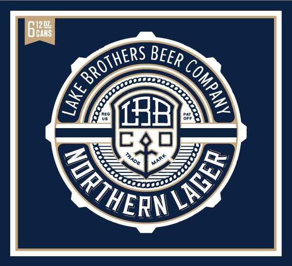 badge, design, label, beer, blue, lager