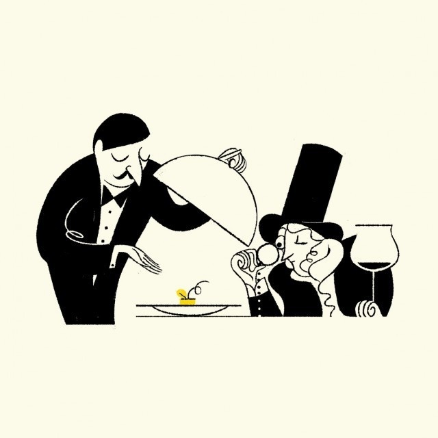 The New Yorker Food Cover_9 #simone #massoni