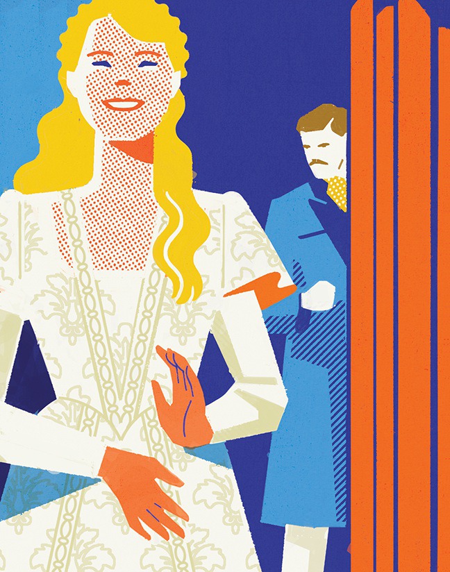 The New Yorker | Theater review for Kiss Me, Kate #illustration