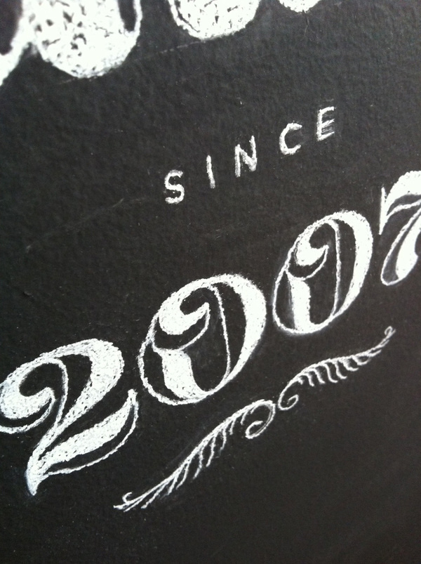 vaalbuns_chalkboard lettering_05 #illustration #lettering #chalk